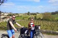 Wine and Bike tour around Saint-Emilion
